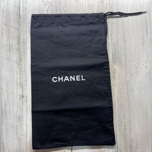 Chanel black dust bag